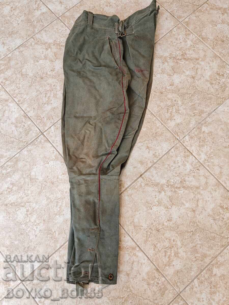 Licitație Original Bulgăresc REGAL de Vară Militar Ofițeresc Breeches