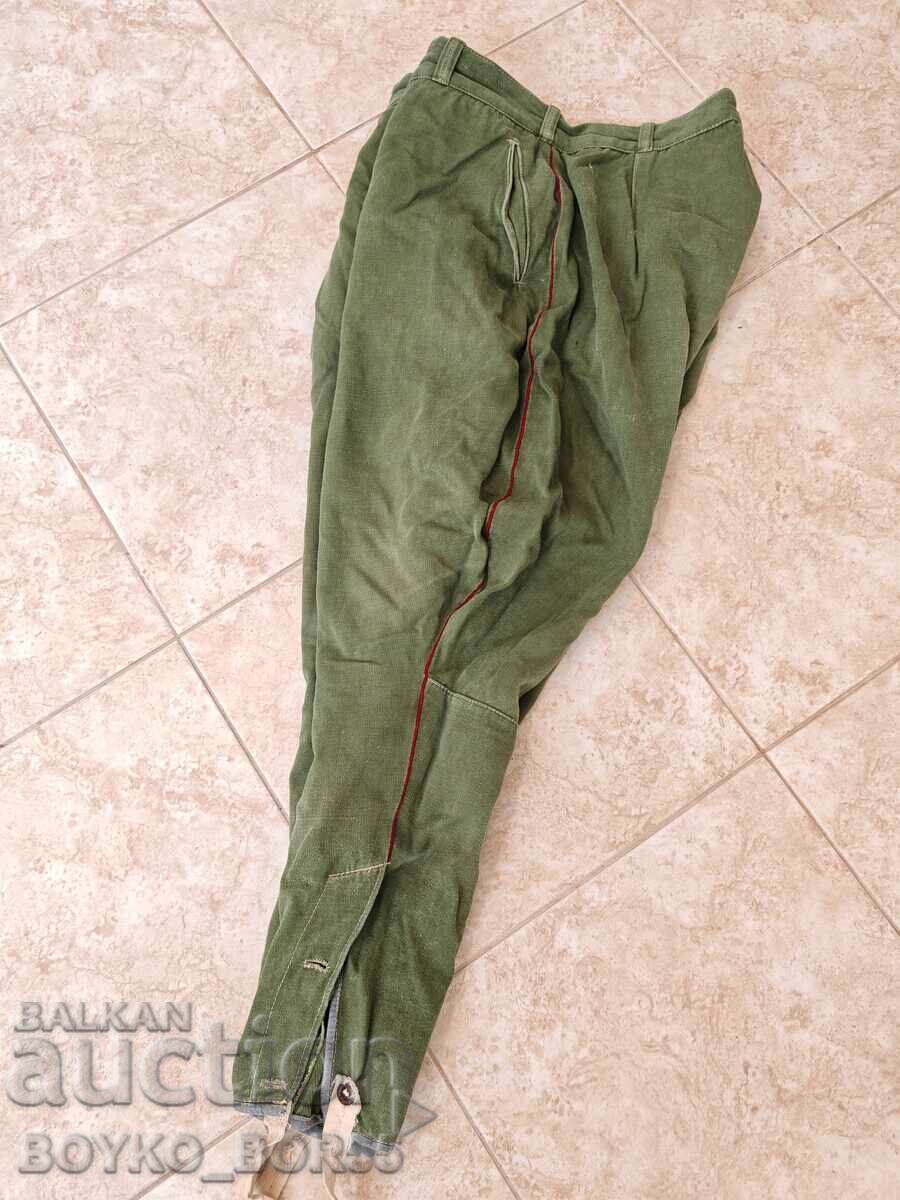 Licitație Originali pantaloni de vară militari bulgărești de ofițer