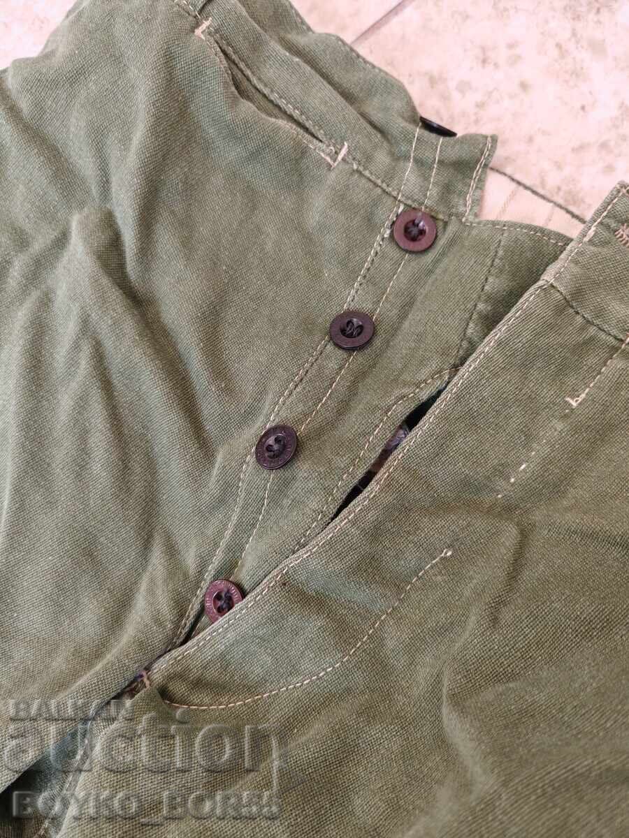 Originali pantaloni de vară militari bulgărești de ofițer - 5