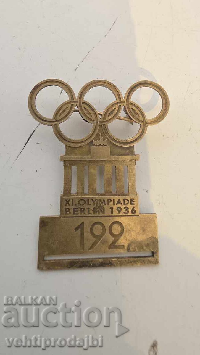 Σήμα Ολυμπιακών Αγώνων Βερολίνο 1936