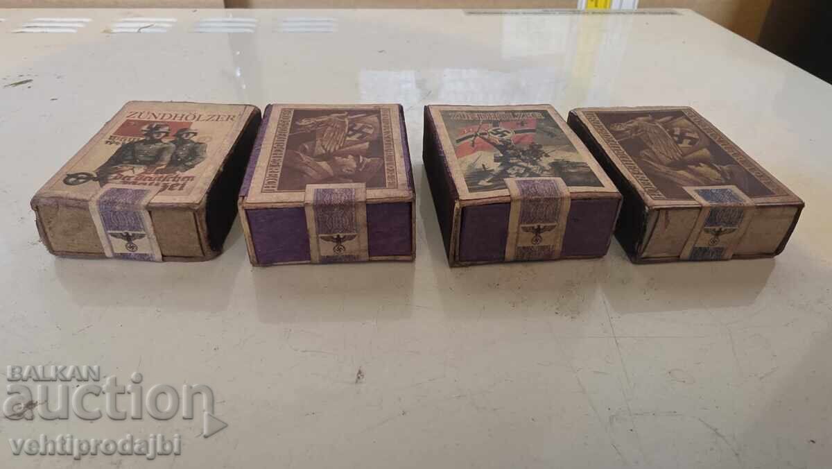 Аукцион Кибрити,неизползвани,3ти райх,15 лв бройка,40лв комплекта