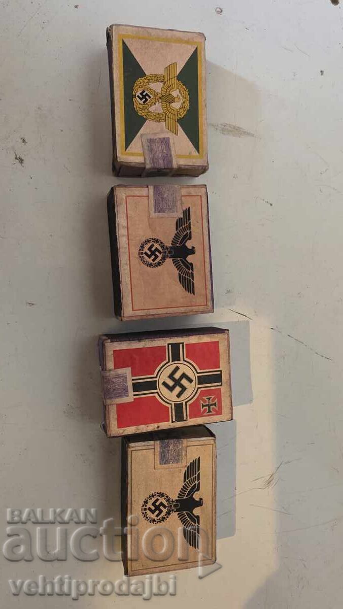 Доставка на Кибрити,неизползвани,3ти райх,15 лв бройка,40лв комплекта