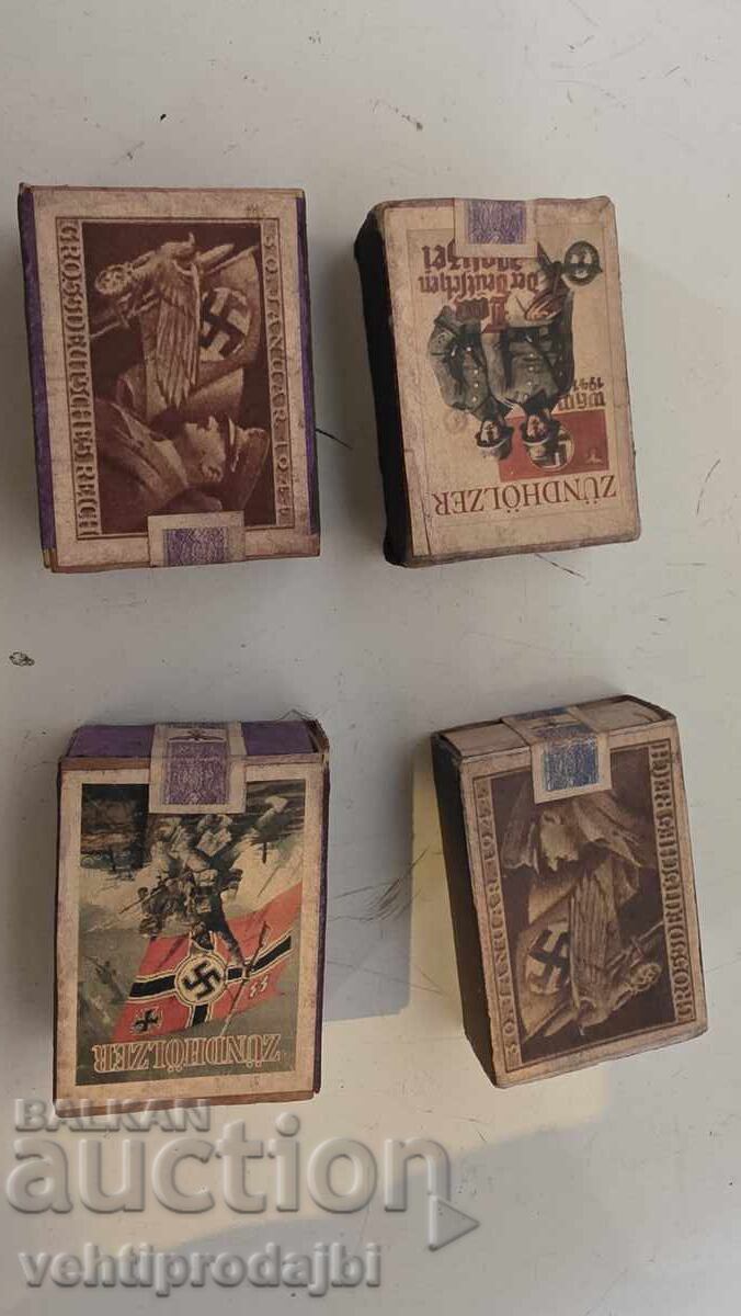 Кибрити,неизползвани,3ти райх,15 лв бройка,40лв комплекта