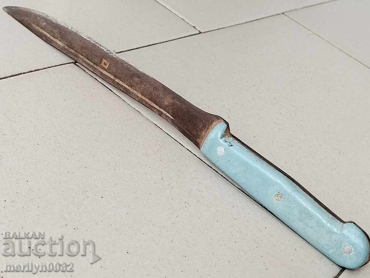 Παλιό μαχαίρι Γκάμπροβο με σφραγίδα - 5