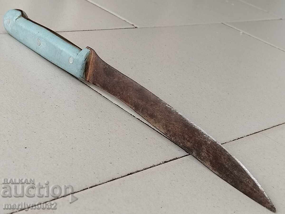 Παλιό μαχαίρι Γκάμπροβο με σφραγίδα - 6