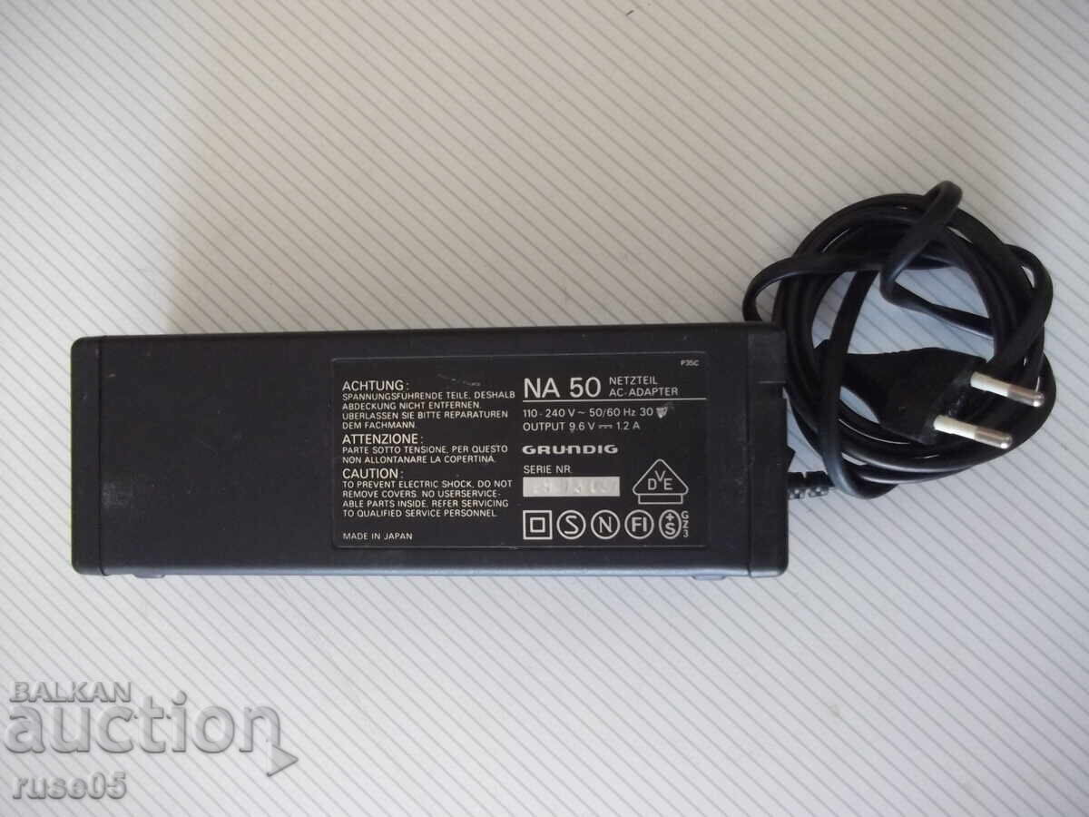Delivery of Charger "GRUNDIG - NA50" Delivery of Charger "GRUNDIG - NA50"
