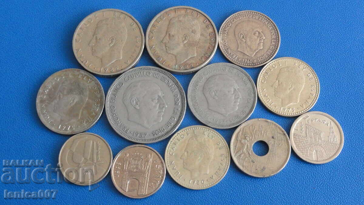 Spain - Coins (12 pieces) - 6