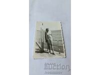 Photo Varna Woman on the pier 1940