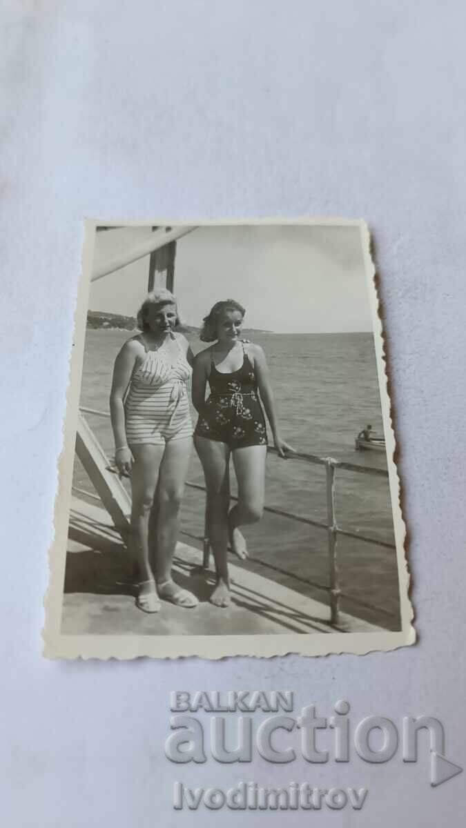 Varna Photo Two Women on the Pier 1940