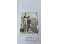 Varna Photo Two Women on the Pier 1940