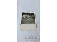 Φωτογραφία Άνδρες και γυναίκες με μαγιό στο γρασίδι 1944