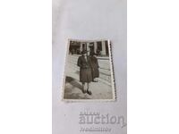 Photo Sofia Woman on the sidewalk 1939