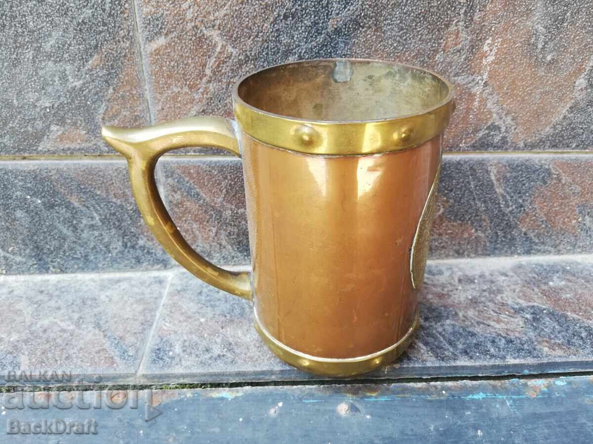 Доставка на Медна Чаша с Обков Месинг ,Халба Календар на Маите,Ацтеки