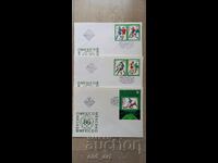 Postage envelopes - FIFA World Cup Mexico 86