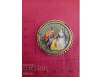 Старинна брошка Франция