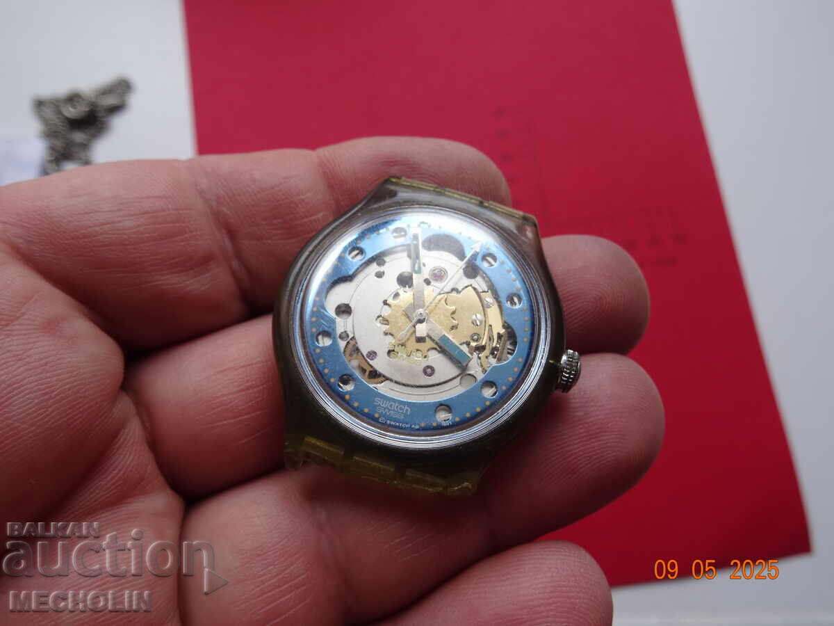 COLLECTOR'S WATCH AUTOMATIC SWISS SWATCH 23 K - 6