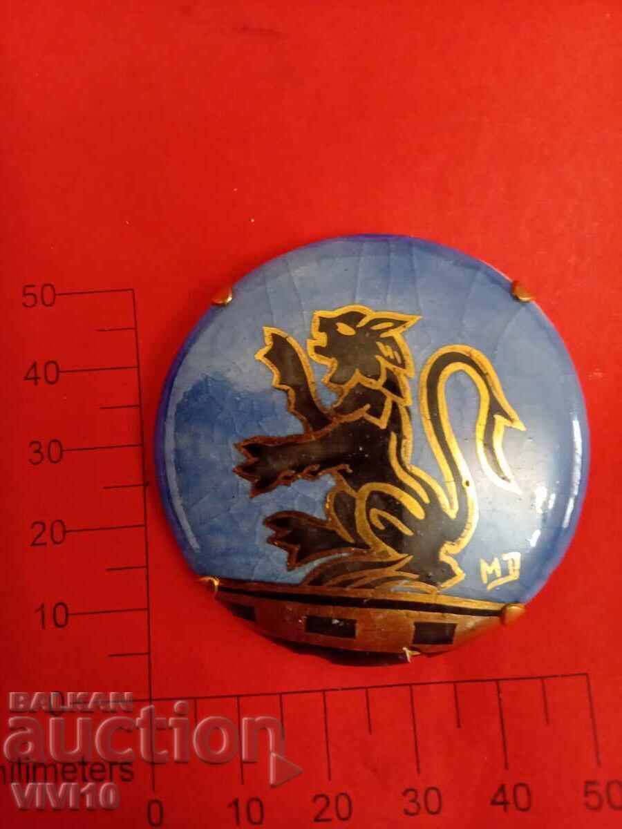 Antique Author's Brooch M.D., France