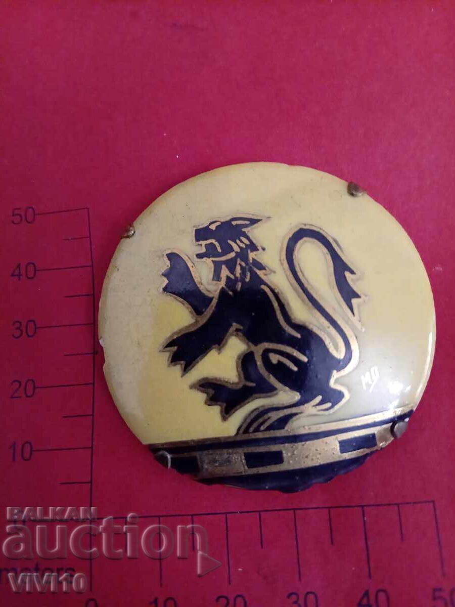 Старинна авторска брошка M.D. ФРАНЦИЯ