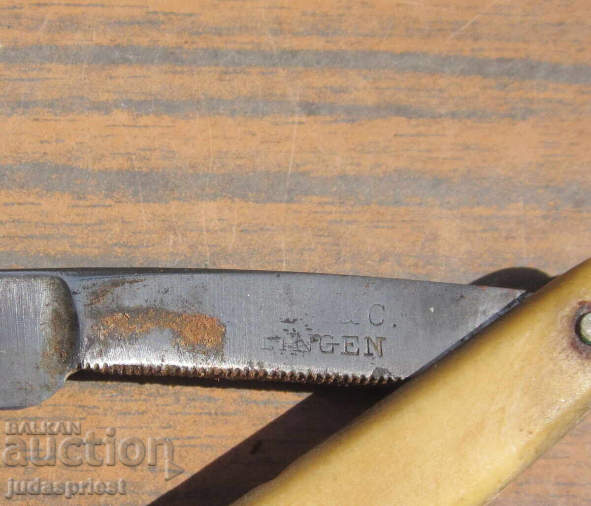 Αρχαίο γερμανικό ξυράφι Solingen - 6 Αρχαίο γερμανικό ξυράφι Solingen - 6