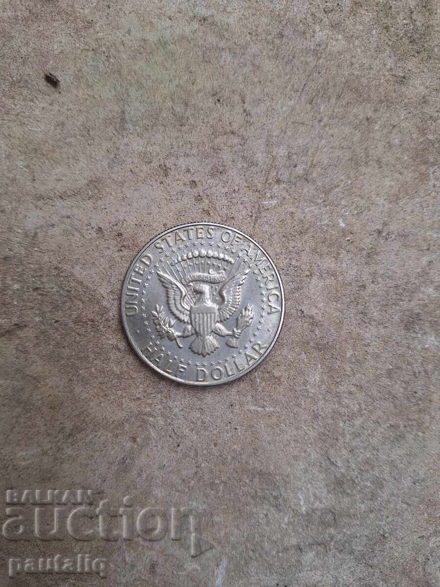 Half Dollar 1966 Silver USA with price 16.00 BGN | € 8.18 Half Dollar 1966 Silver USA with price 16.00 BGN | € 8.18