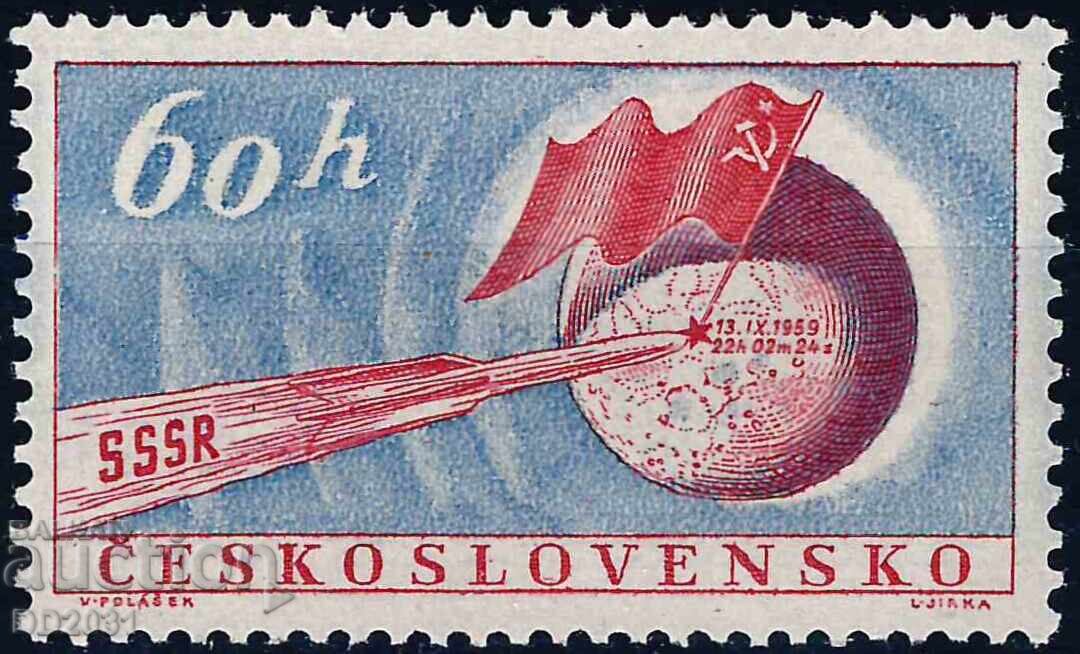 Τσεχοσλοβακία 1959 - space MNH