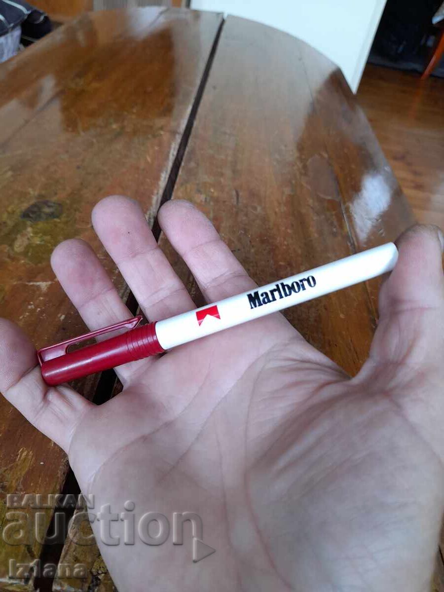 Παλιό στυλό, χημικό, στυλό Marlboro με τιμή 16.00 BGN | € 8.18