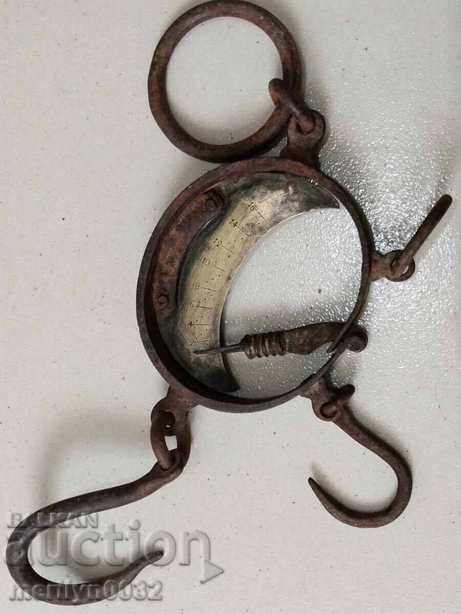 Old Ottoman scale in oki and kilos, scale, palanza - 7