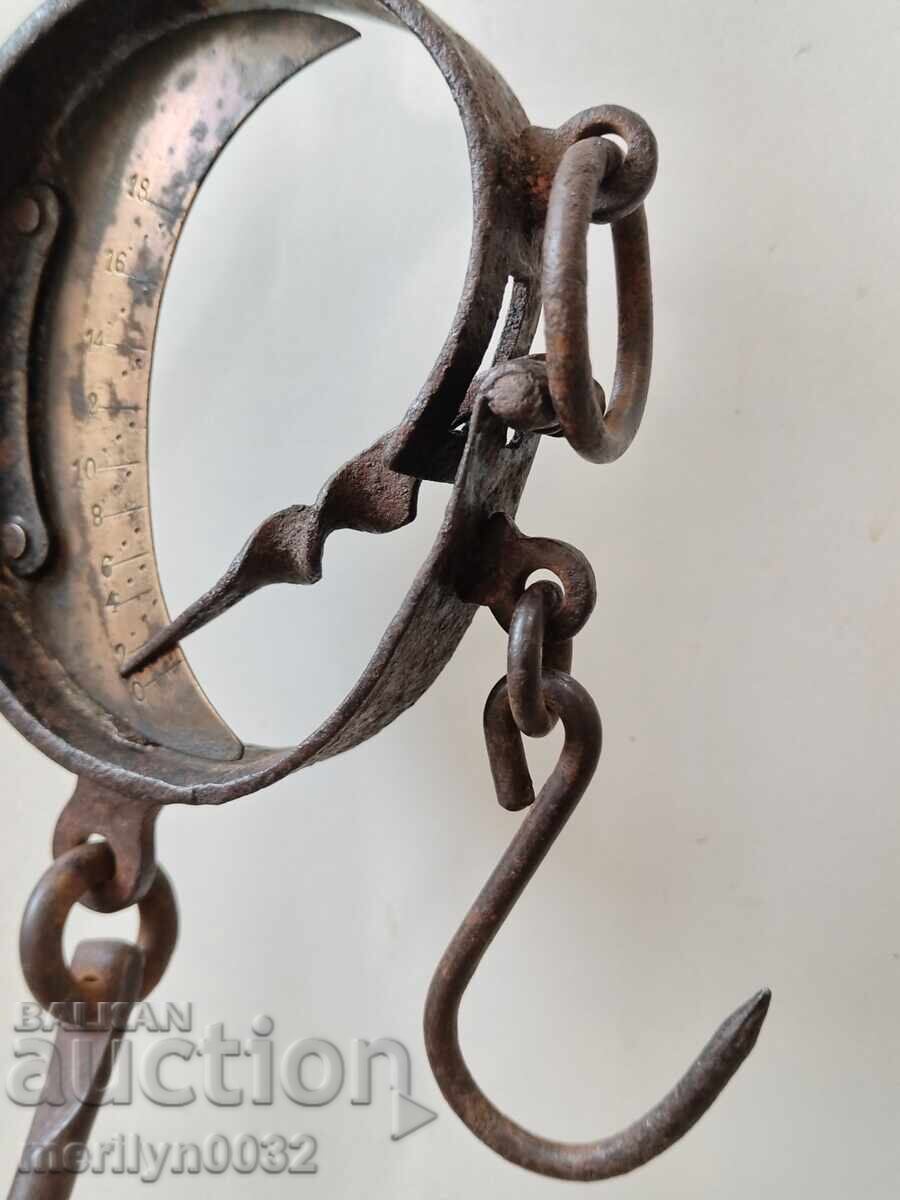 Old Ottoman scale in oki and kilos, scale, palanza - 7 Old Ottoman scale in oki and kilos, scale, palanza - 7