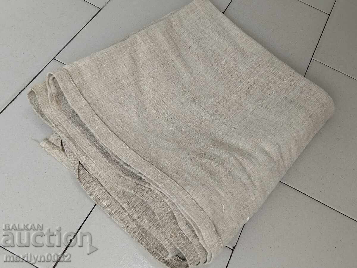 Стар ръчно тъкан плат лен 165/130 метра с цена 129.00 лв. | € 65.96