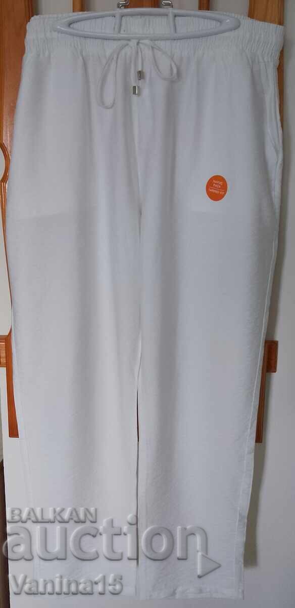 LC Waikiki pantaloni albi de vară noi 46 LC Waikiki pantaloni albi de vară noi 46