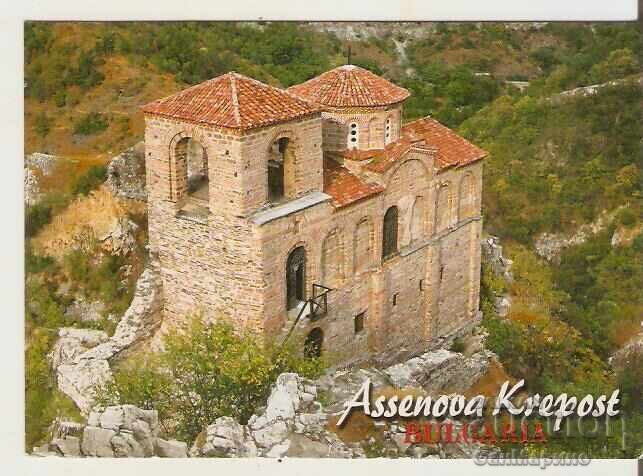 Κάρτα Βουλγαρίας Ασένοβγκραντ Φρούριο Ασενόβα Εκκλησία 6*