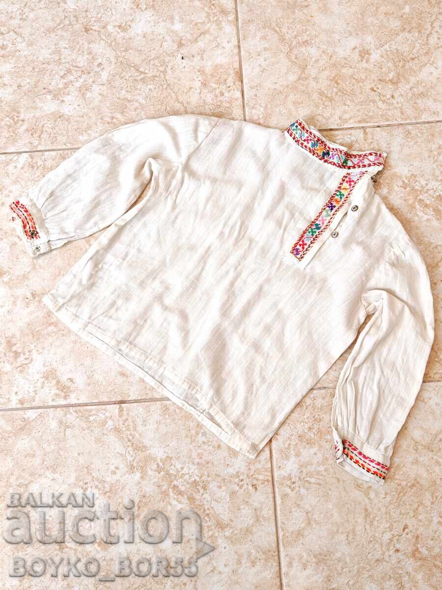 Старинна Царска Детска Везана Риза 1930-40те г.