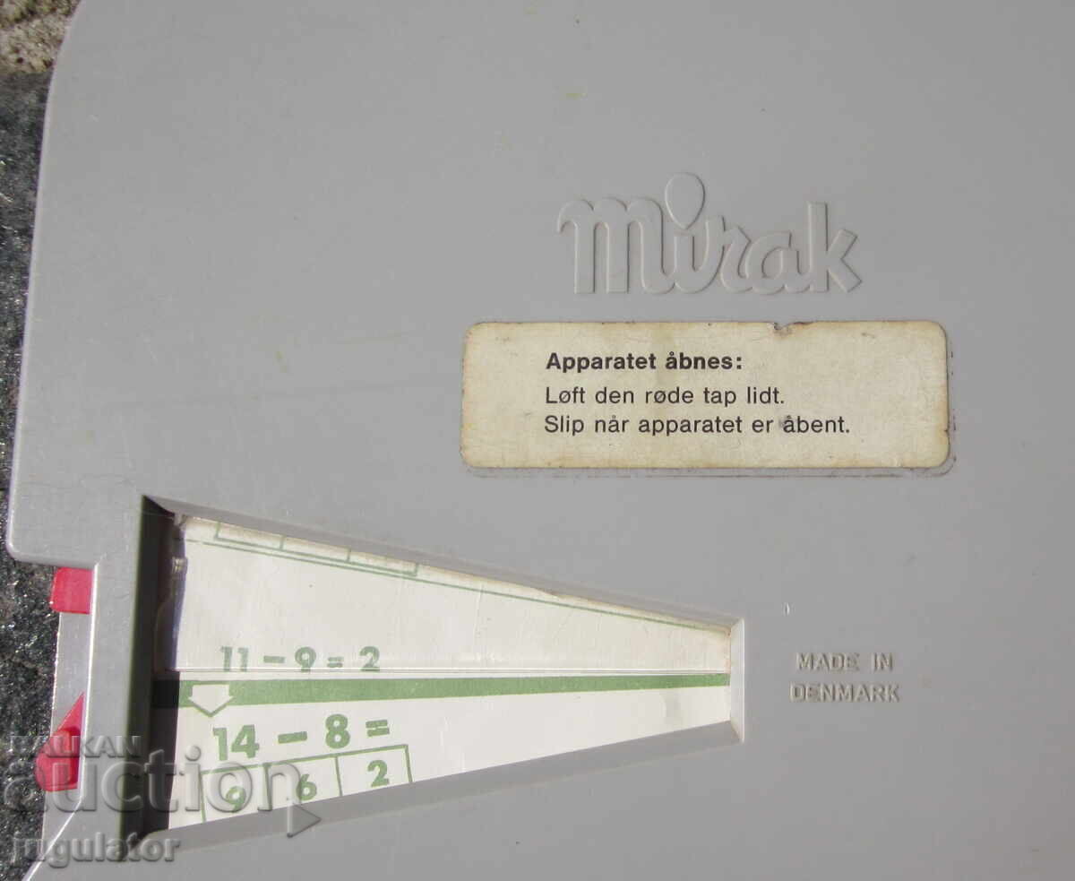 Mechanical mathematical device for calculating problems - 5 Mechanical mathematical device for calculating problems - 5