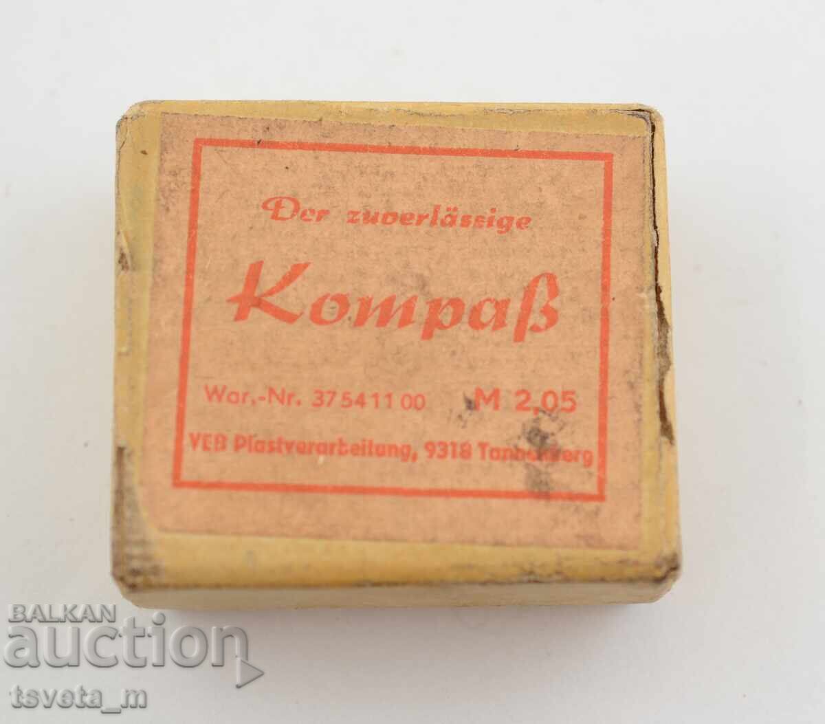 Busolă din RDG în ambalaj original, socială - 5 Busolă din RDG în ambalaj original, socială - 5