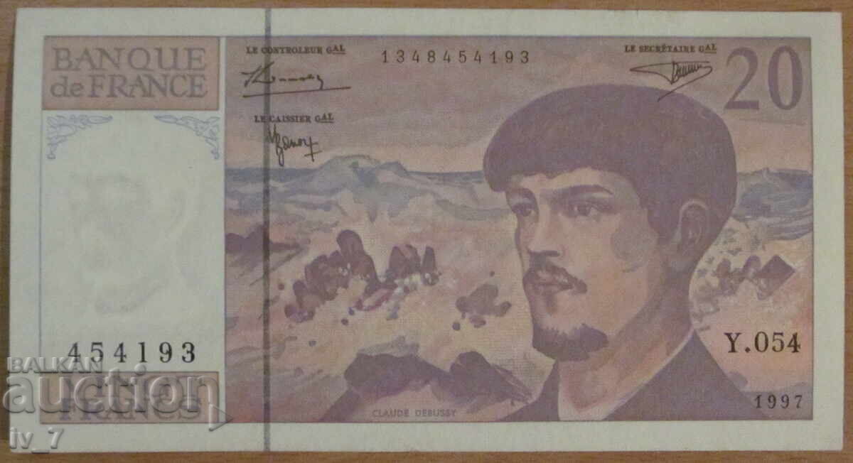 20 ΦΡΑΓΚΑ 1997, ΓΑΛΛΙΑ