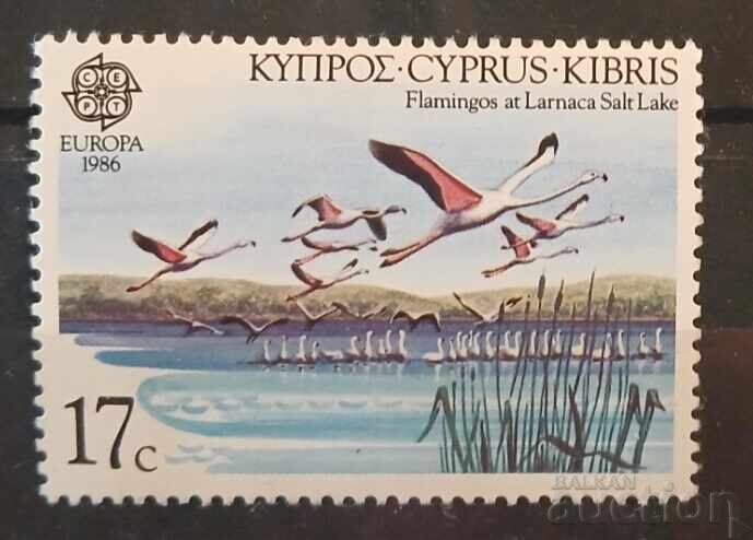 Ελληνική Κύπρος 1986 Ευρώπη CEPT Πανίδα/Πουλιά MNH