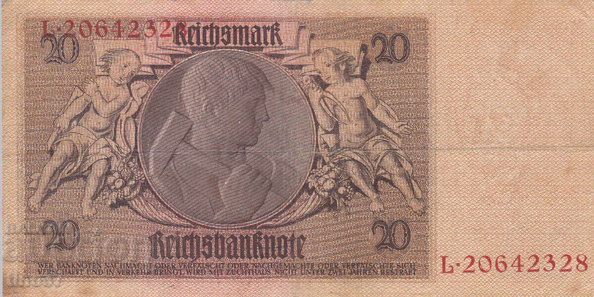 Δημοπρασία tino37- ΓΕΡΜΑΝΙΑ - 20 ΕΝΣΗΜΑ - 1929- F Δημοπρασία tino37- ΓΕΡΜΑΝΙΑ - 20 ΕΝΣΗΜΑ - 1929- F