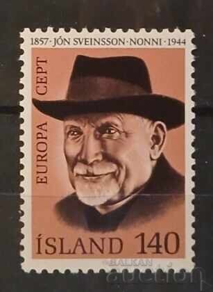 Iceland 1980 Europe CEPT Personalities MNH