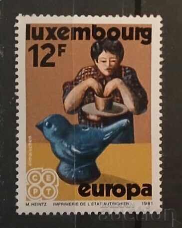 Luxembourg 1981 Europe CEPT MNH Luxembourg 1981 Europe CEPT MNH