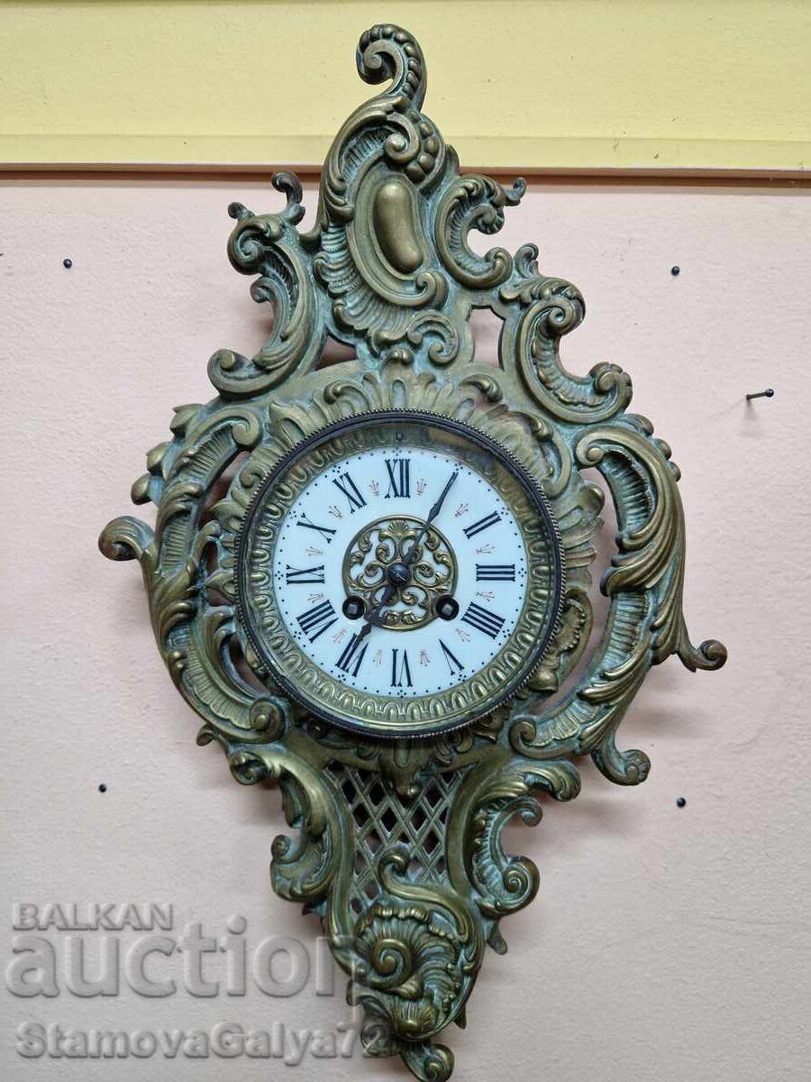 Rare Antique French Bronze Clock Japy Freres 1870 with price € 351.77 | 688.00 BGN