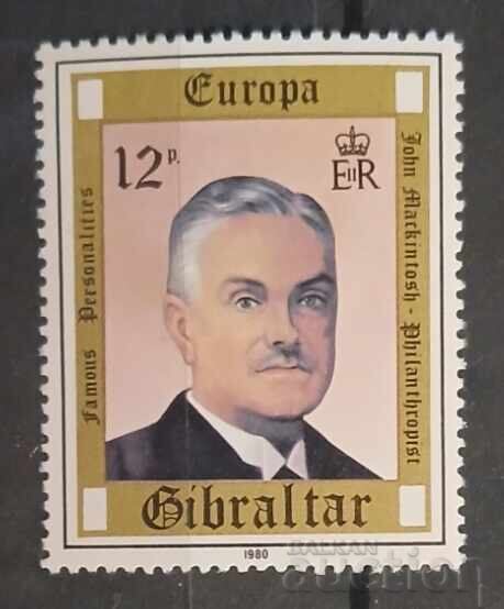 Gibraltar 1980 Europa CEPT Personalități MNH Gibraltar 1980 Europa CEPT Personalități MNH
