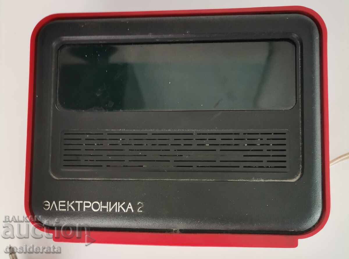 Auction  Retro electronic desk clock