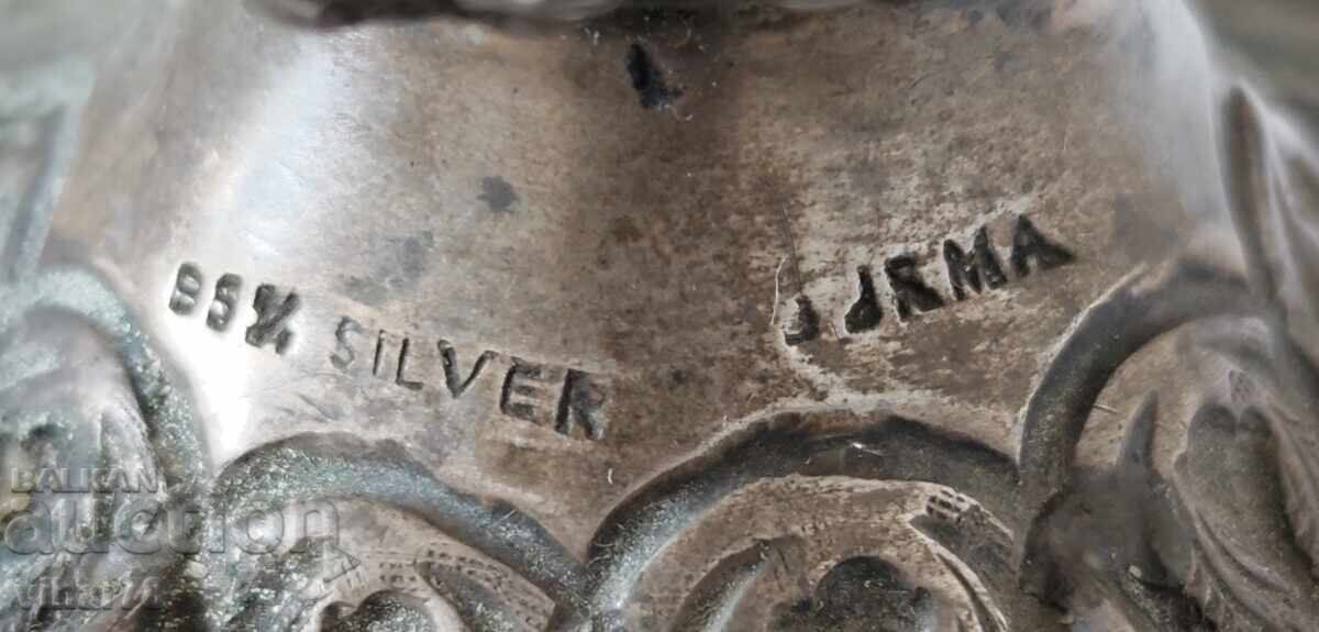 СТАР СРЕБЪРЕН СВЕЩНИК ПРОБА 950 - 5
