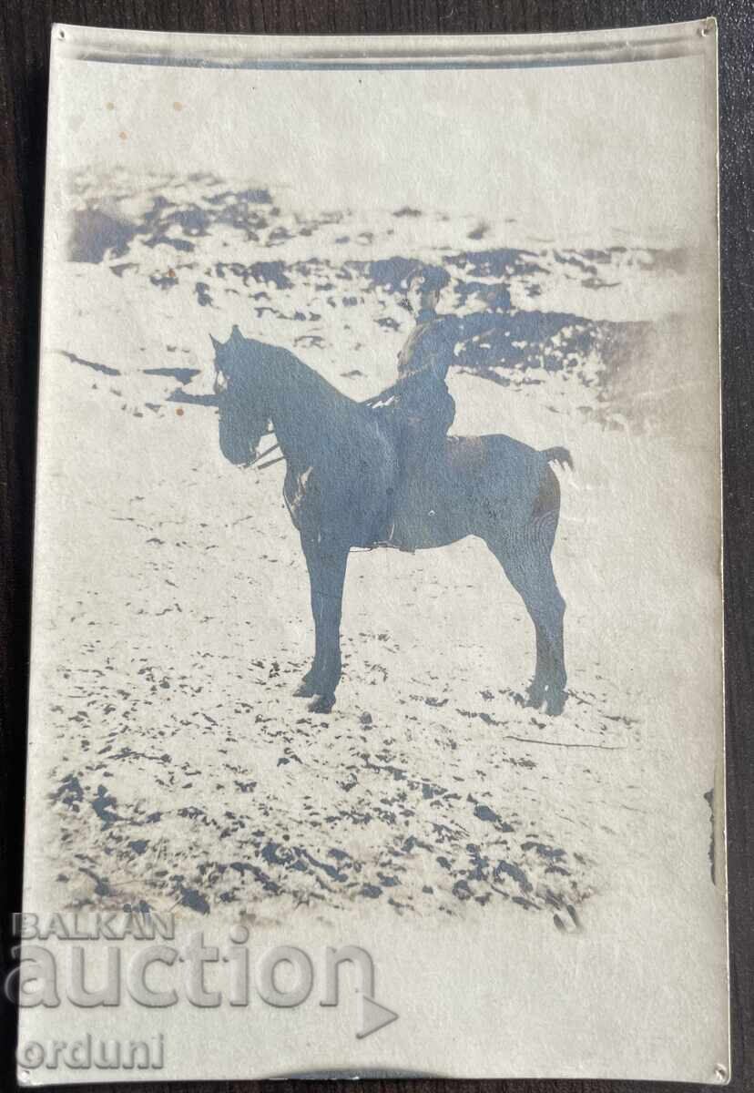 4962 Βασίλειο της Βουλγαρίας αξιωματικός επί ίππου Α' ΠΠ 1918