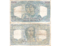 tino37- ФРАНЦИЯ - 1000 ФРАНКА  - 1945г