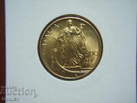 100 Lire 1931 IX Italy - Unc (Gold)