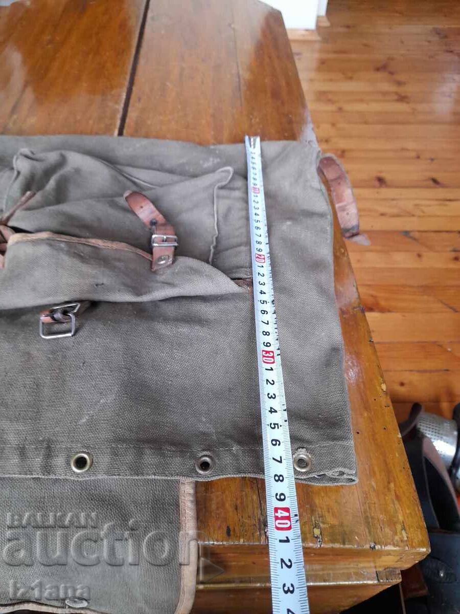 Стара брезентова раница - 6 Стара брезентова раница - 6