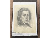 Petăr Čuhovski, tablou, grafică, creion