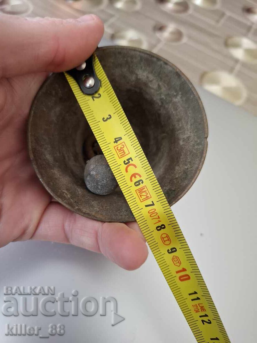 Old bronze bell number 9 - 5