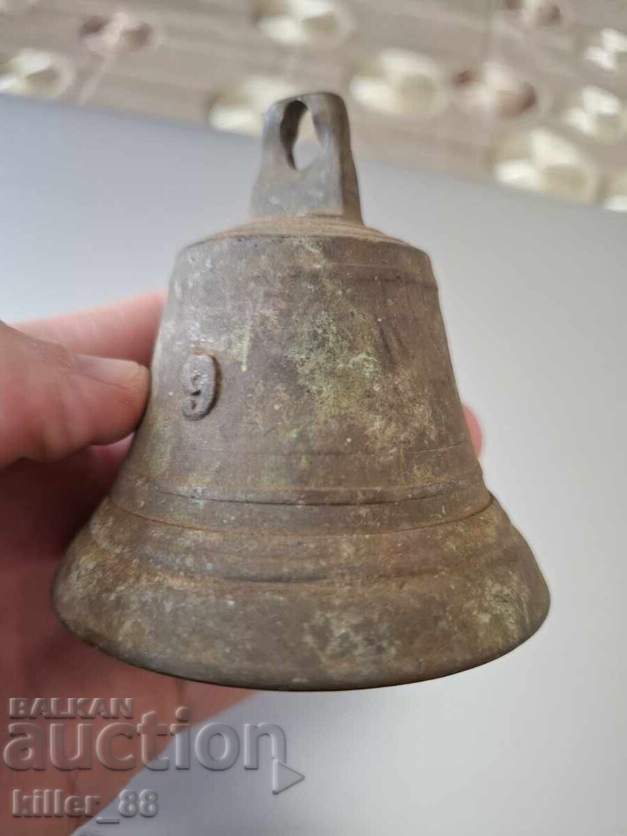 Old bronze bell number 9 - 7